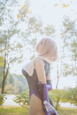 Aban is very happy today 阿半今天很開心— Mashu Kyrielight – Stage 1 (Fate Grand Order)