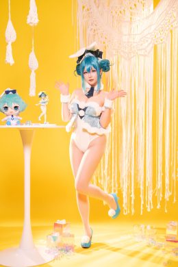 (Hoshilily) 2023 年 9 月 A 計畫 – 初音未來 BiCute Bunnys (白色兔子版)