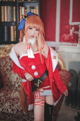 Cosplay 面饼仙儿 FAL圣诞