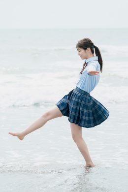 Nanako Kurosaki 黒嵜菜々子, FLASHデジタル写真集　「青春しよっか～夏の思い出編～」 Set.02