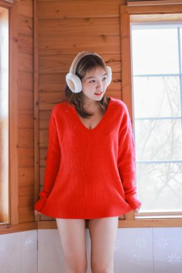 Yoonvely 윤블리, [SWEETBOX 甜盒] SWTB Vol.26 Santa Girl Set.02