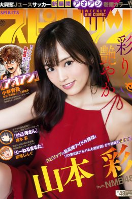 Sayaka Yamamoto 山本彩, Big Comic Spirits 2017 No.48 (ビッグコミックスピリッツ 2017年48号)