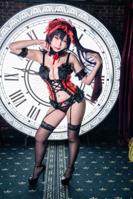 Cosplay 小琪Aki 时崎狂三 Kurumi Tokisaki