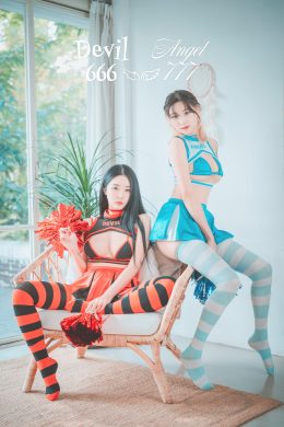 Jeong Bomi 정보미, Taeri 태리, DJAWA 大佳玩 ‘Devil 666 & Angel 777’ Set.02