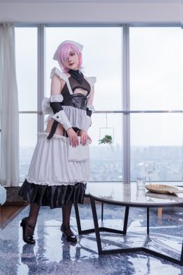 Cosplay Natsuko夏夏子 宫本武藏女仆