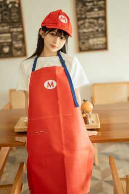 Cosplay 桜井宁宁 马里奥围裙 Mario Apron