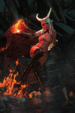 Nekokoyoshi 爆机少女喵小吉, 写真集 Eternal Succubus