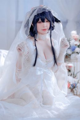 Cosplay 半半子Banbanko 碧蓝航线 吾妻花嫁