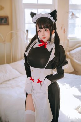 Cosplay Rinaijiao日奈娇 猫娘女仆 Set.01