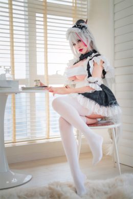 Cosplay 轩萧学姐 碧蓝航线 埃吉尔女仆