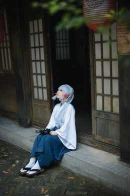 Coser 北川瑶, 写真集 绫华 神里綾華 Ayaka Kamisato Set.01