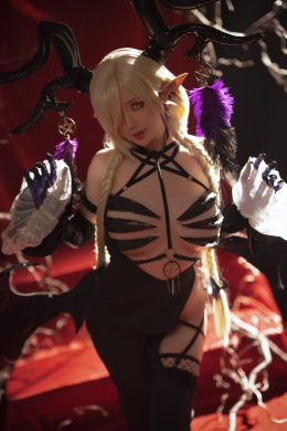 Cosplay 星之迟迟Hoshilily 2024 万圣节尾张 Set.04