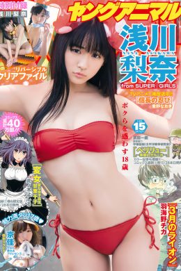 浅川梨奈・京佳, Young Animal 2017 No.15 (ヤングアニマル 2017年15号)
