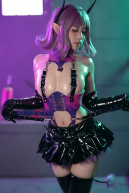 Cosplay Bangni邦尼 – 囚禁魅魔 Set.01