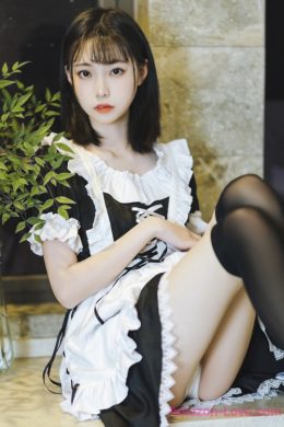 Cosplay 许岚LAN – 短裙女仆